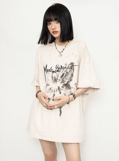 Butterfly Print Loose T-Shirt