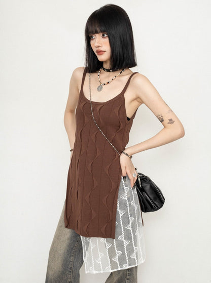 Layered Design Camisole Top