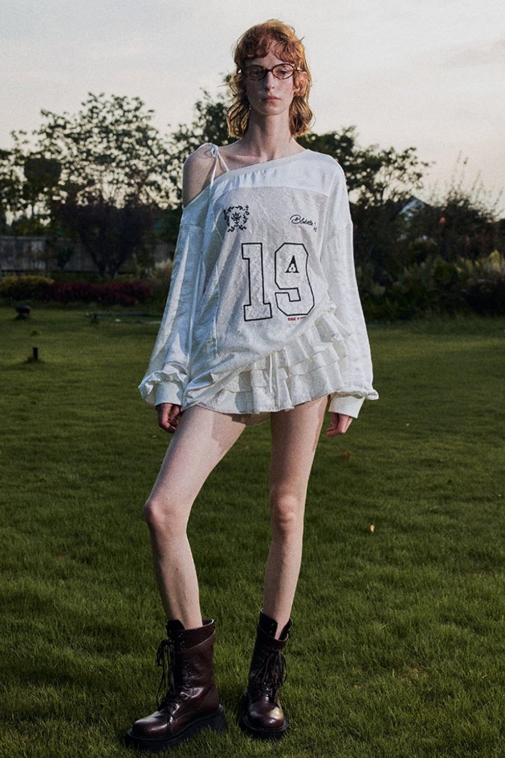 Twits Asymmetrical T-Shirt main image 1