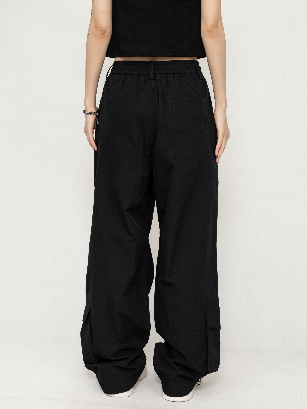 American Thin Wide Leg Cargo Pants