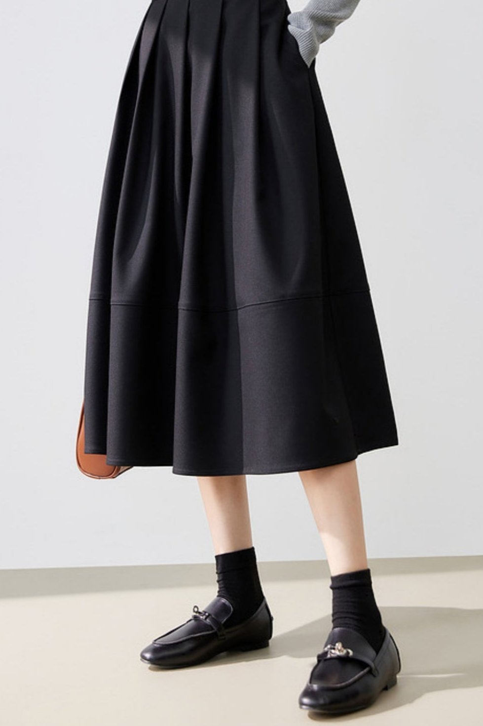 Temperament Thin A-Line Long Skirt