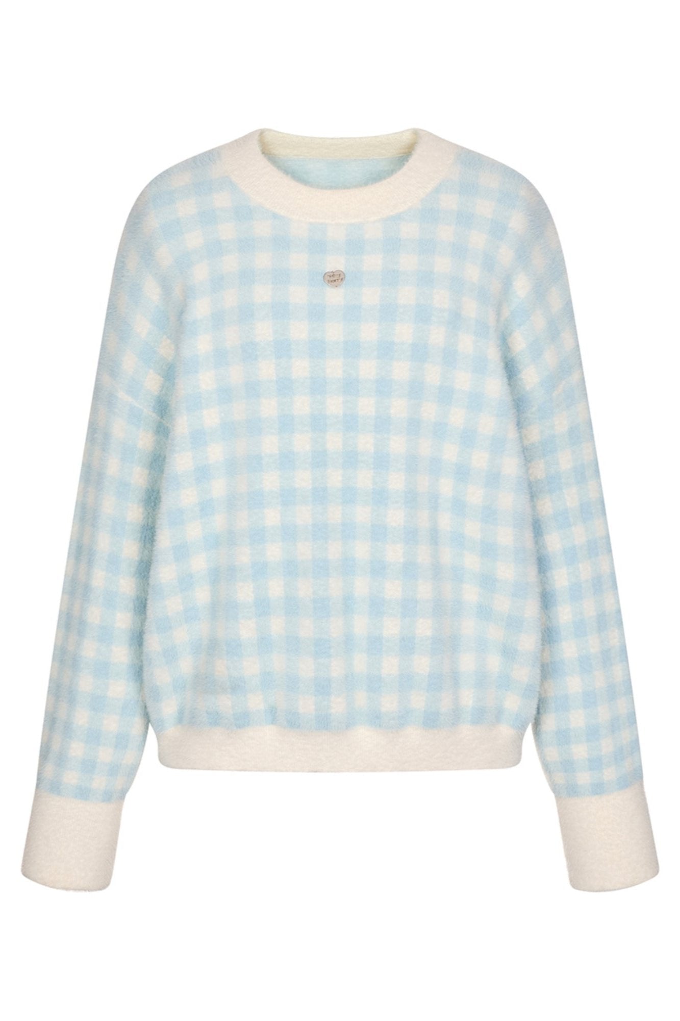 WhyBerry 24AW 'Pearl Jelly Bean' Locker fallende Schulter Vielseitiger Pullover Herbst/Winter 2024