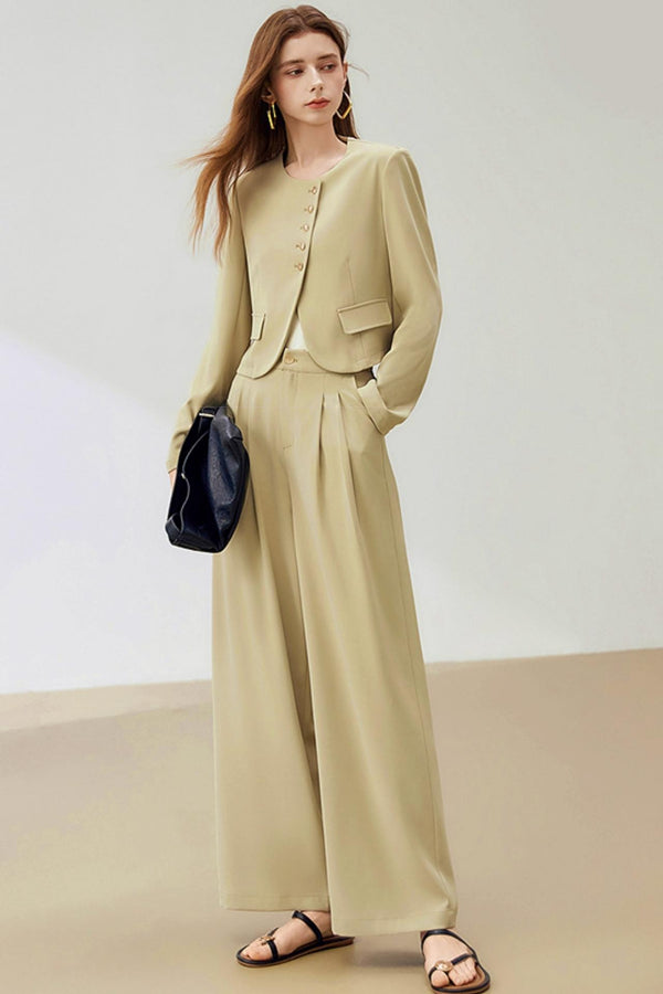 Women's Elegant Slacks Suit Set