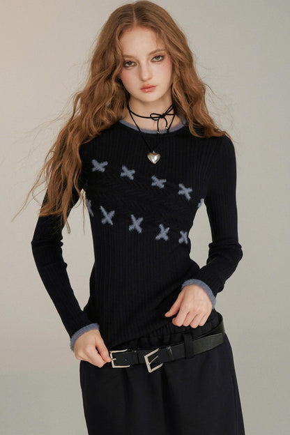 Stitched Wool Versatile Top