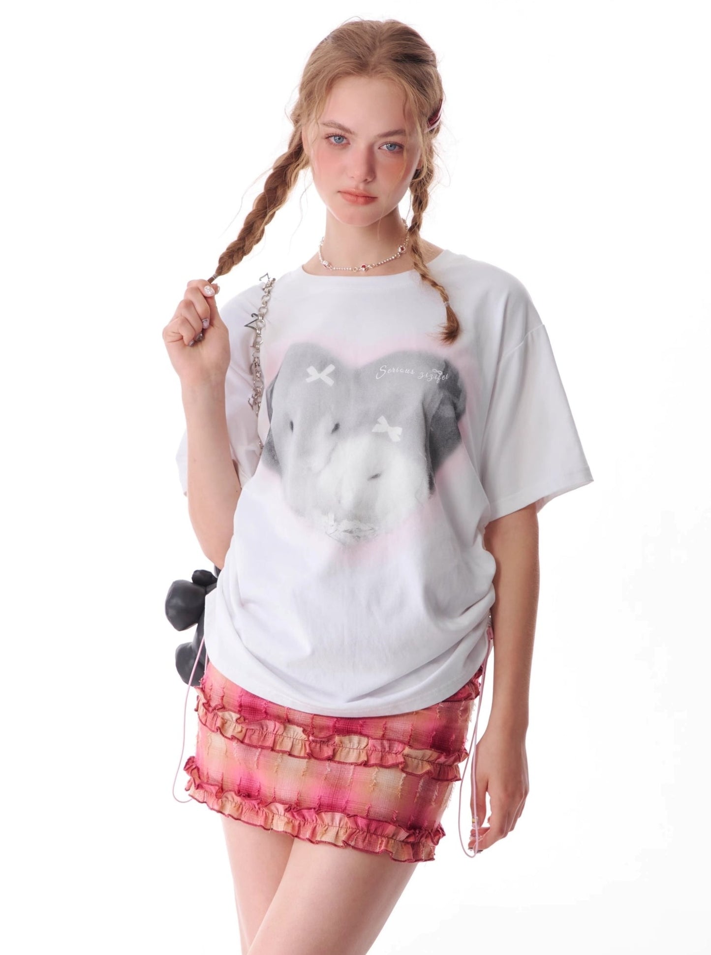 Love Bunny Drawstring T-Shirt