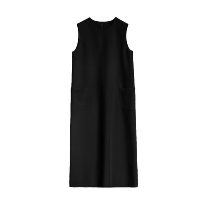 Chic Draped Summer Vest Dress