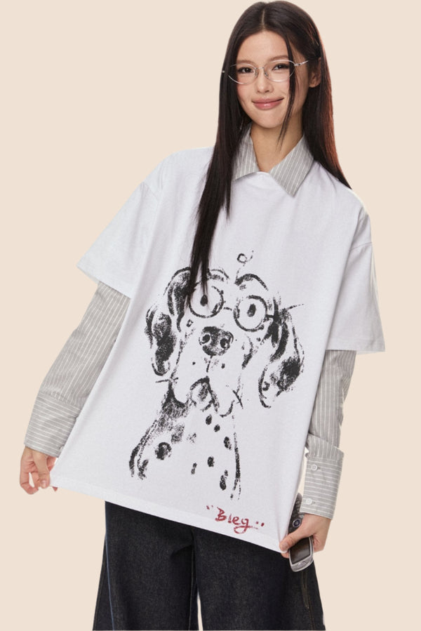 Loose Casual Cotton T-Shirt