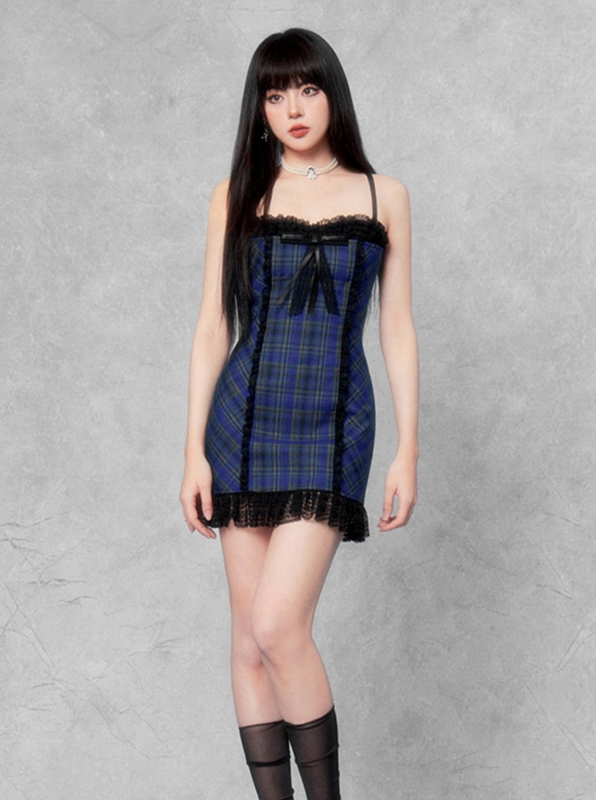 Sense Blue Grace Music Festival Short Dress