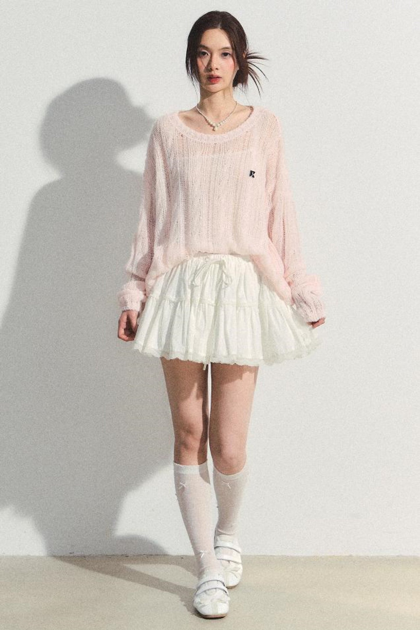 Fluffy Layered A-Line Skirt