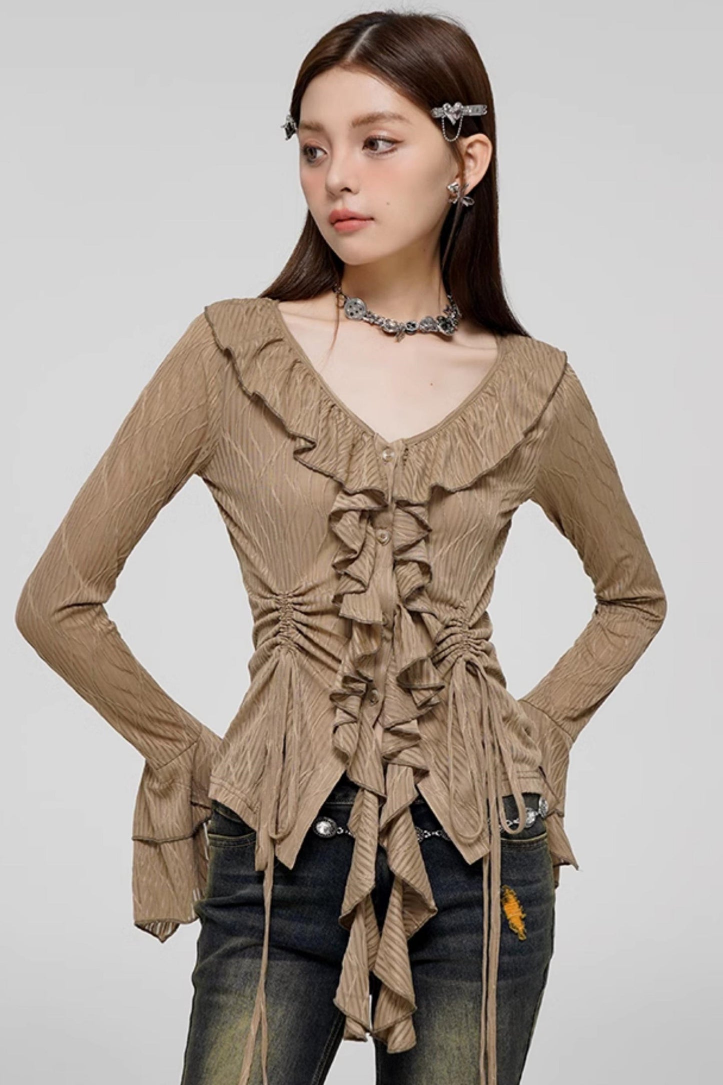 Harmony Long Sleeve Blouse