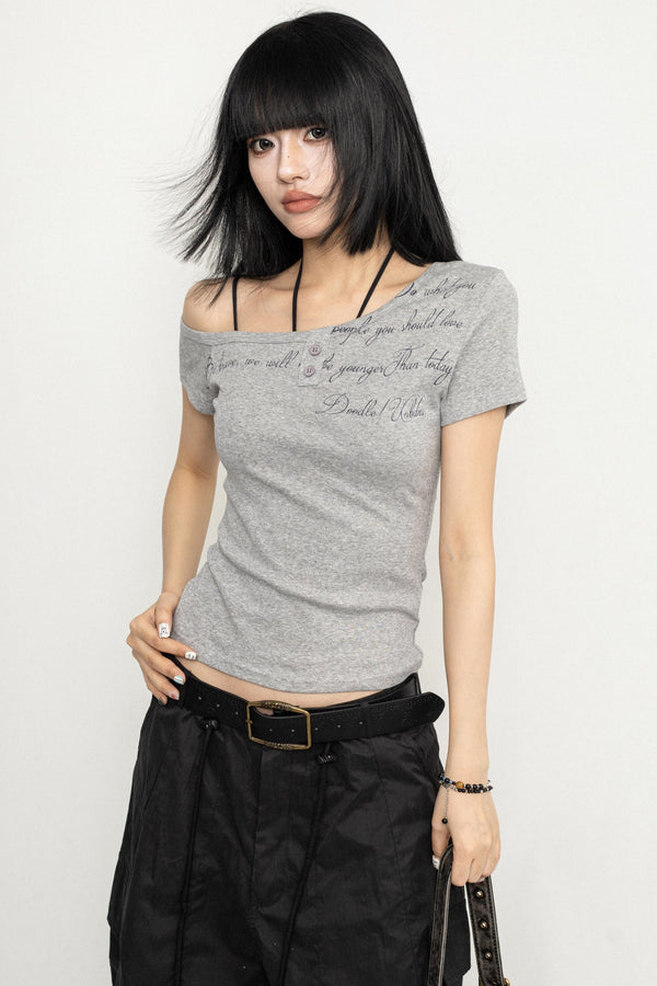 Gal Sweet Cool Print T-Shirt