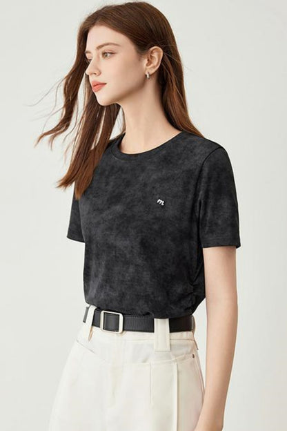 Round Collar Half Sleeve T-Shirt