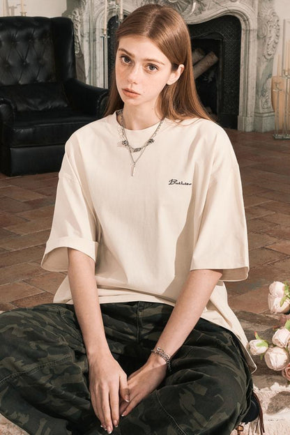 Casual Heavyweight Print Tee