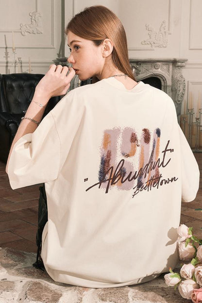 Casual Heavyweight Print Tee