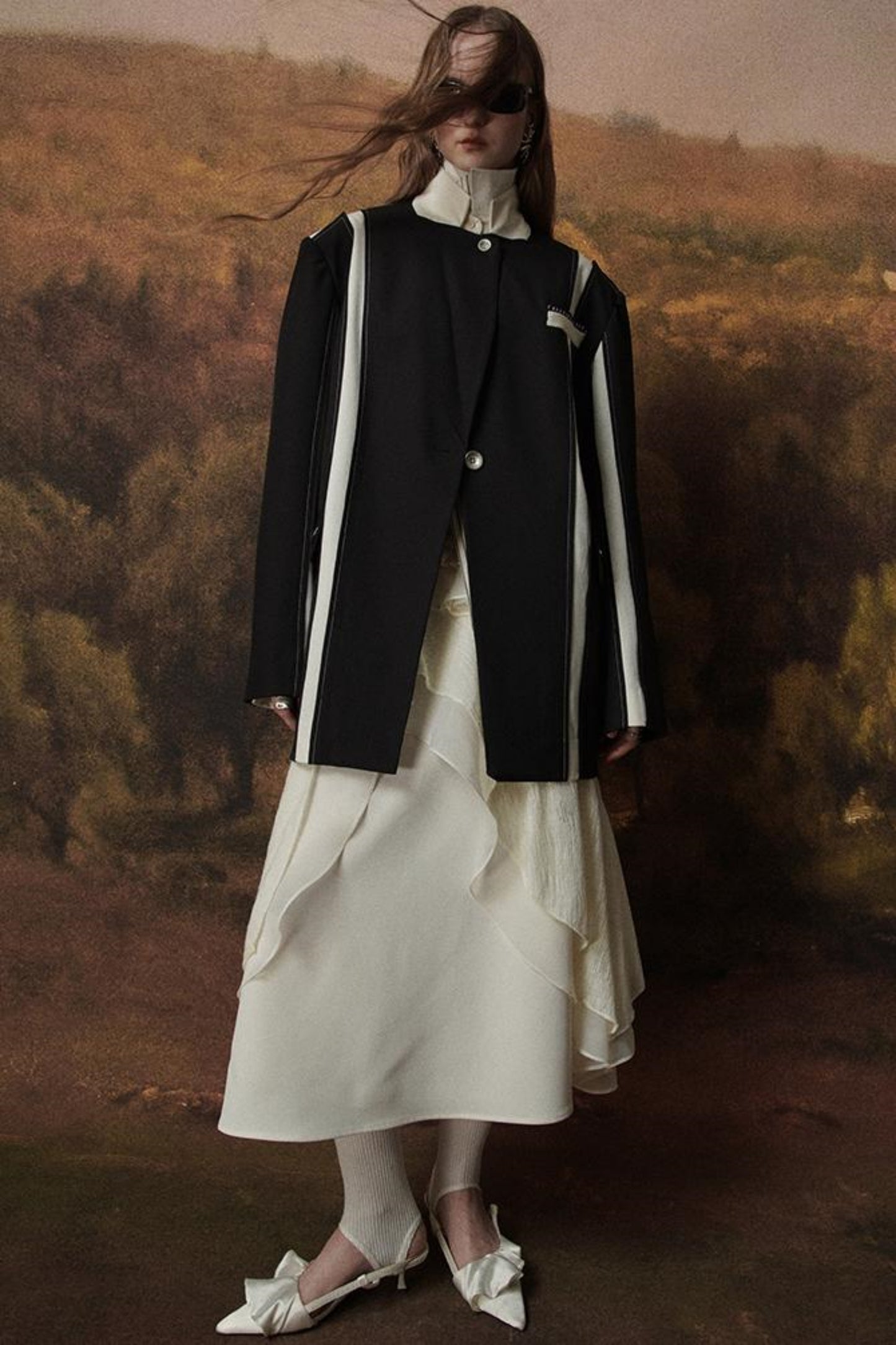 French Elegance Layered Shirt