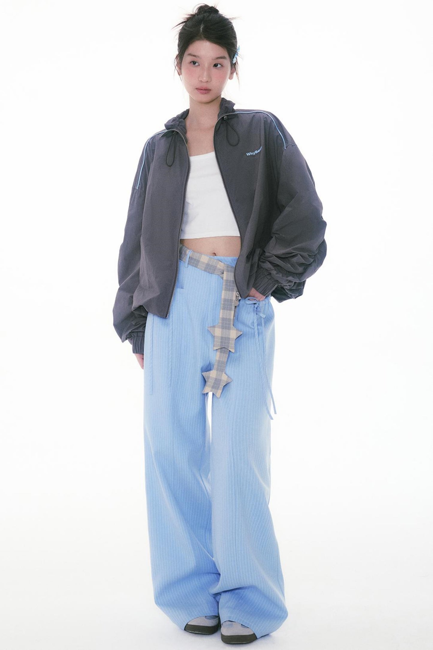 Drop Shoulder Sun Shield Jacket