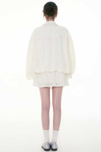 Drop Shoulder Sun Shield Jacket