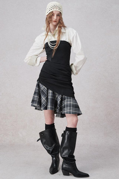 French Elegance Layered Shirt