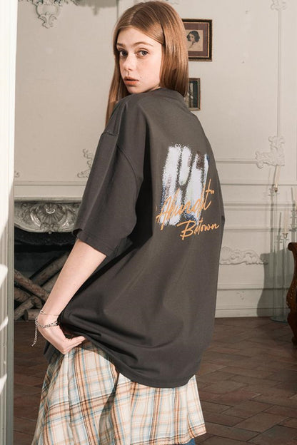 Casual Heavyweight Print Tee