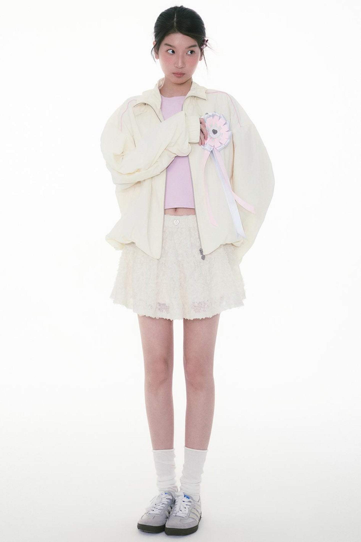 Drop Shoulder Sun Shield Jacket