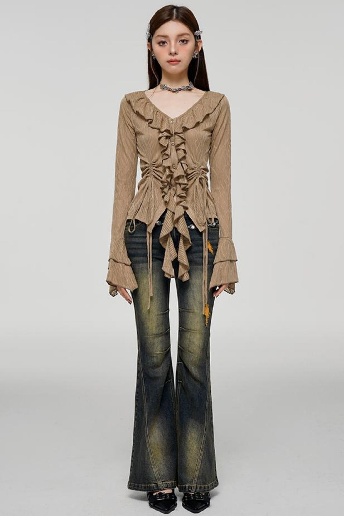 Harmony Long Sleeve Blouse