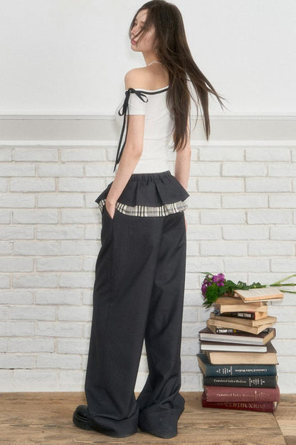 Short Sleeve Slim Alphabet Print T-Shirt