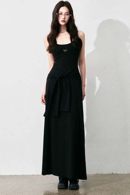 Chic Halter Maxi Dress