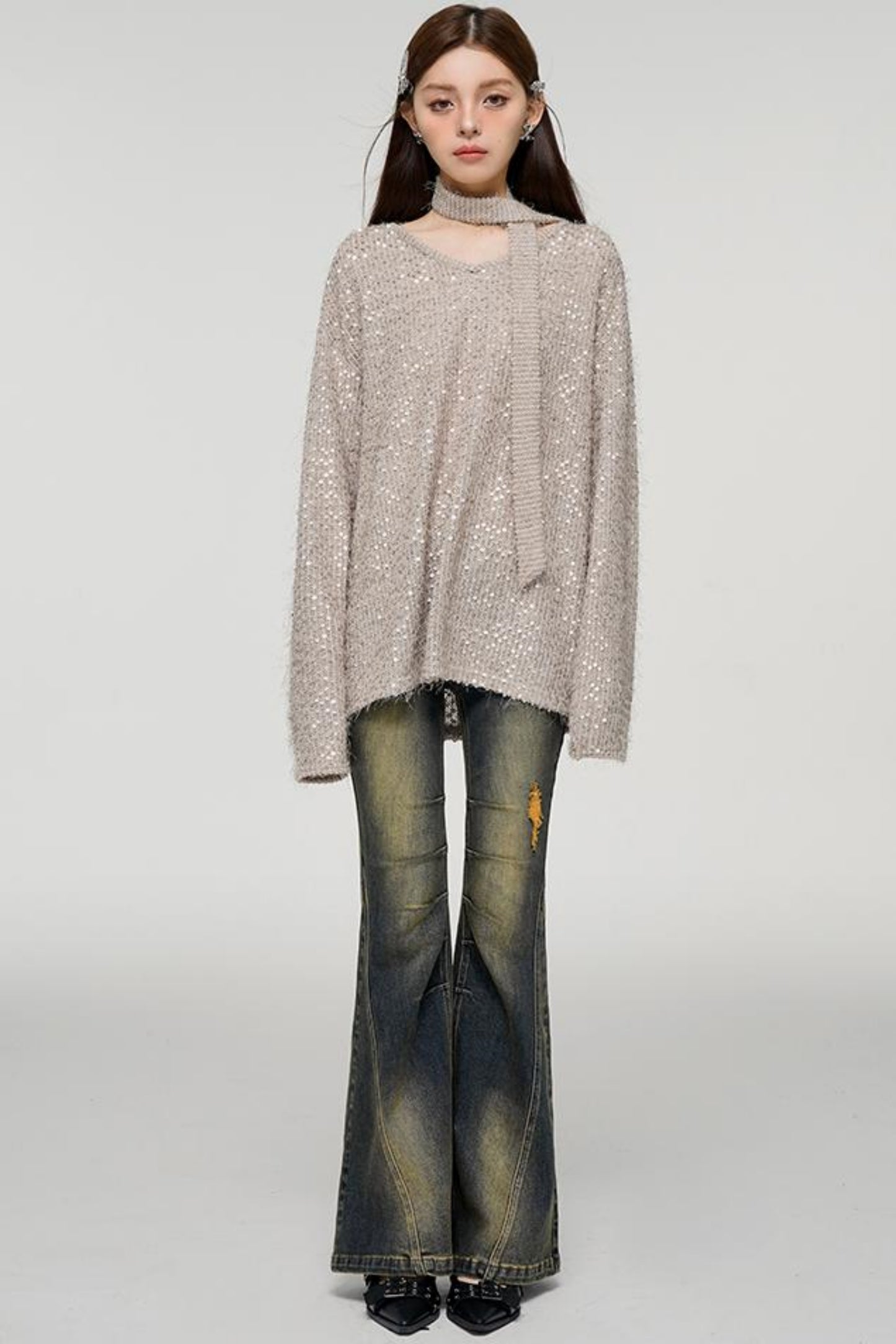 Sweet Sequin Sweater