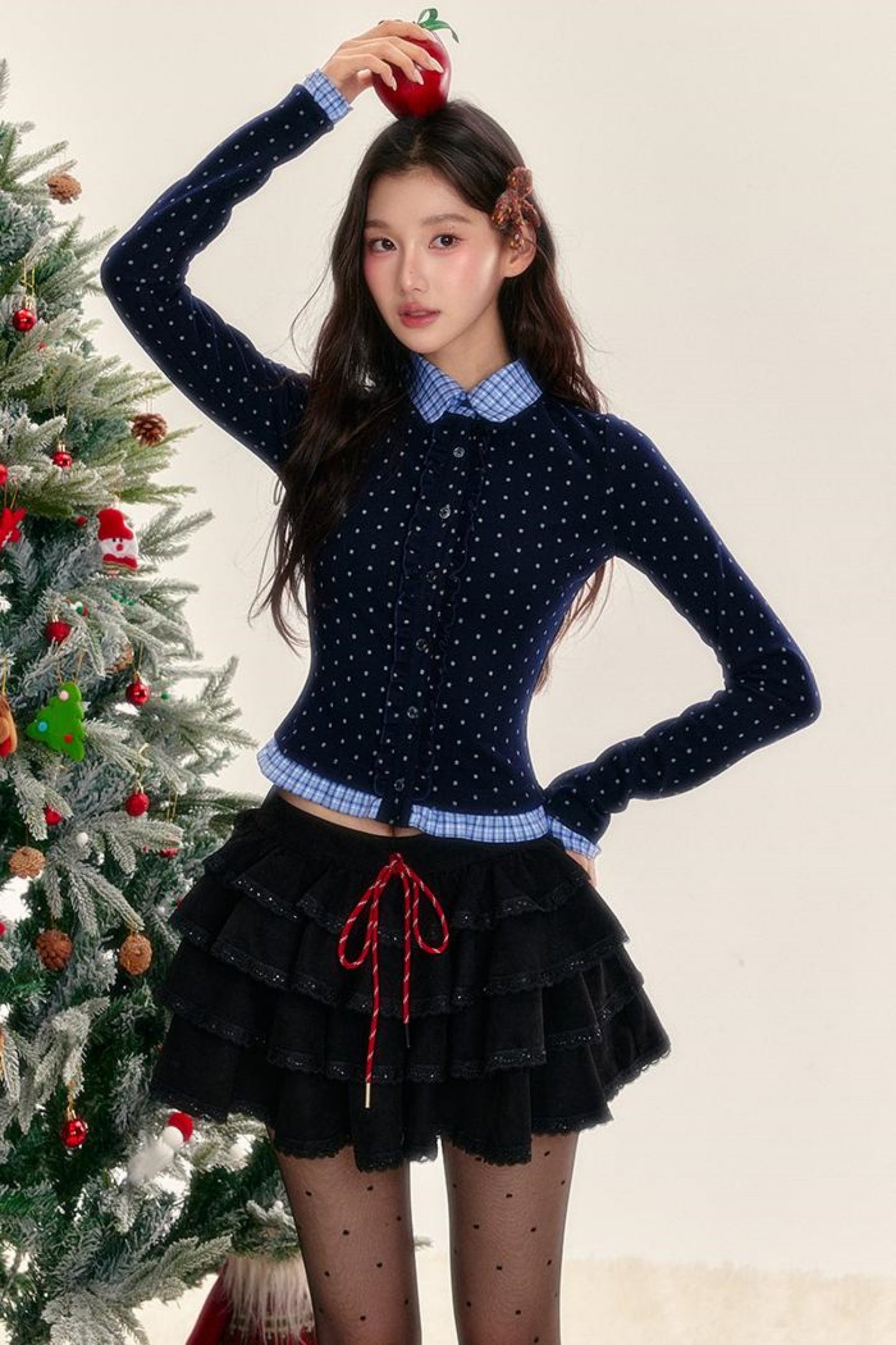 Spring Dot Tutu Skirt Set-Up