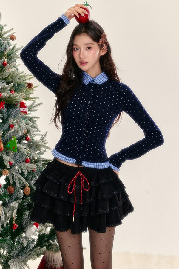 Spring Dot Tutu Skirt Set-Up