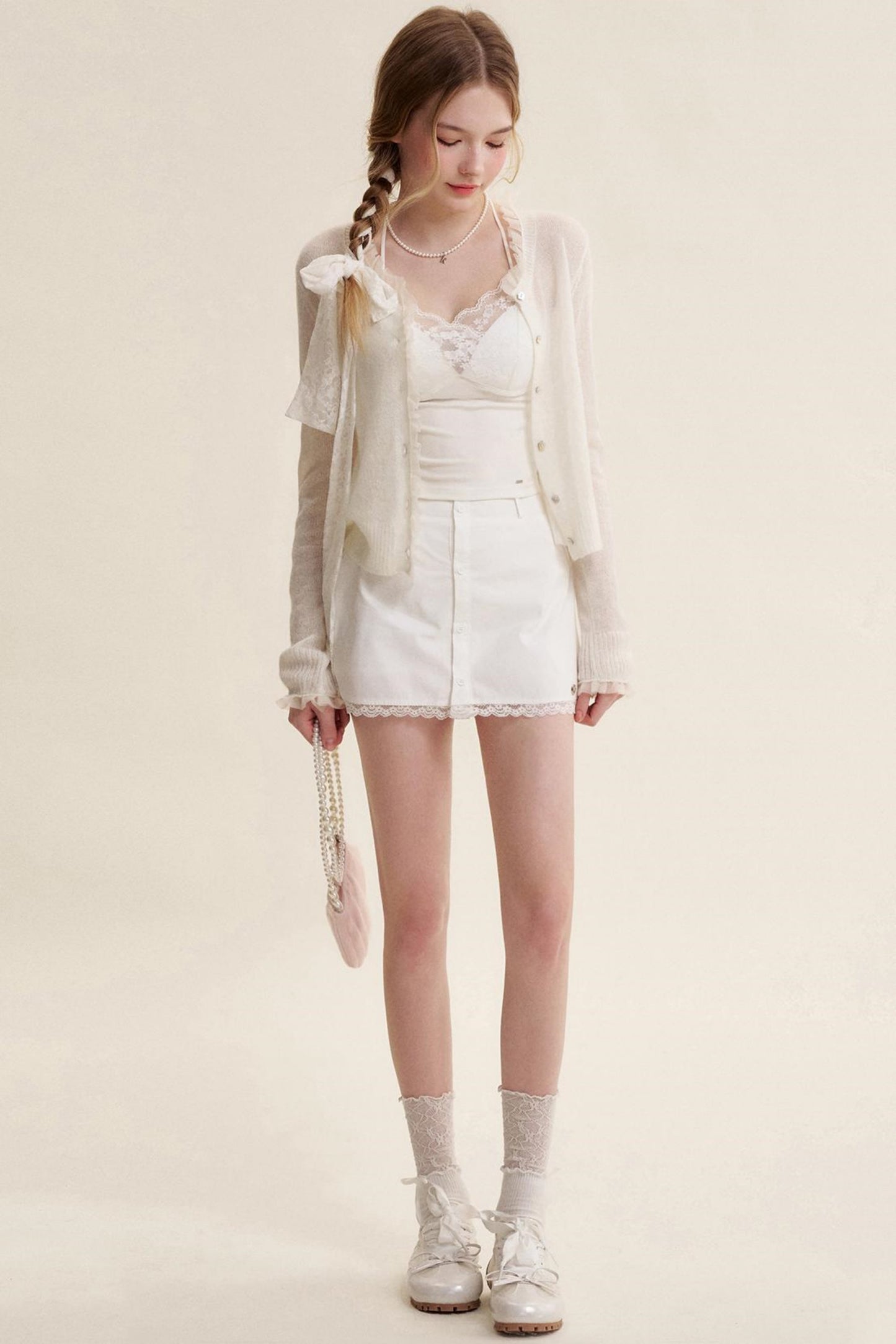 Lace Petal Slim Camisole