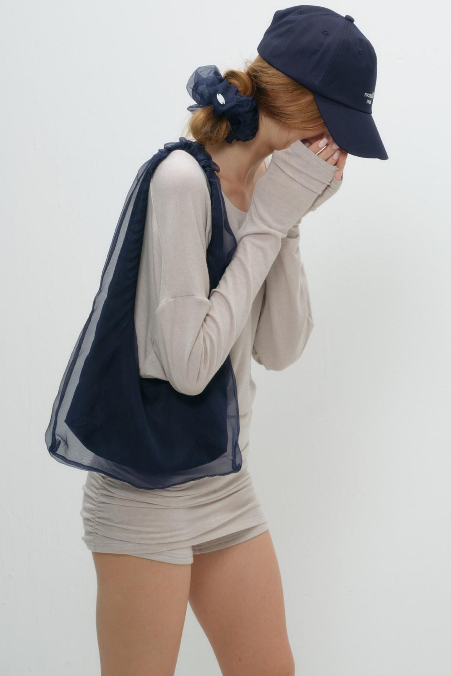 Pink Silk Hair Bands