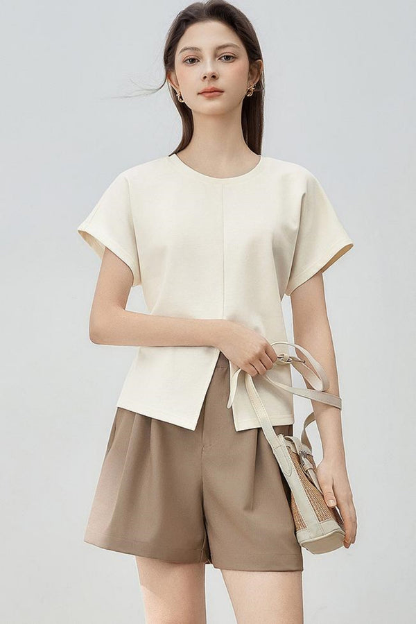 Chic Slim Cut Summer T-Shirt