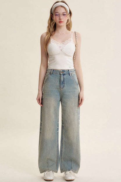 Lace Petal Slim Camisole