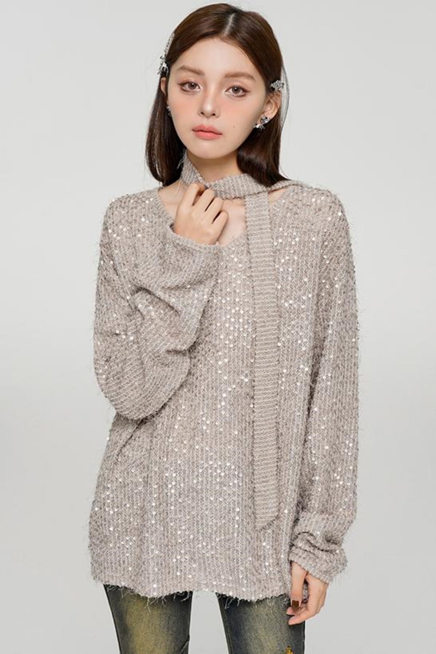 Sweet Sequin Sweater