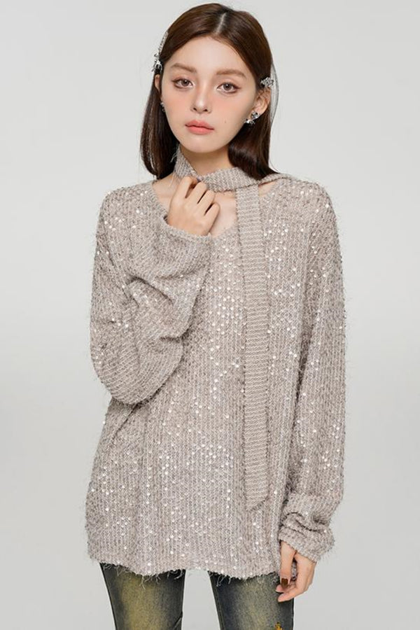 Sweet Sequin Sweater