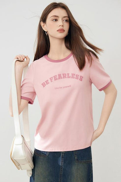 Modern Oversized Letter T-Shirt