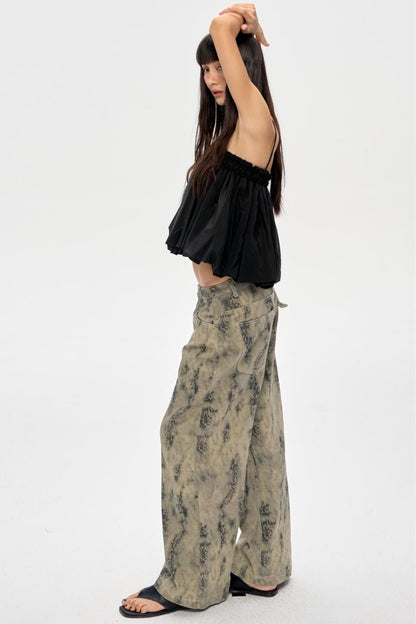 Chic Halter Spice Girls Smock Top