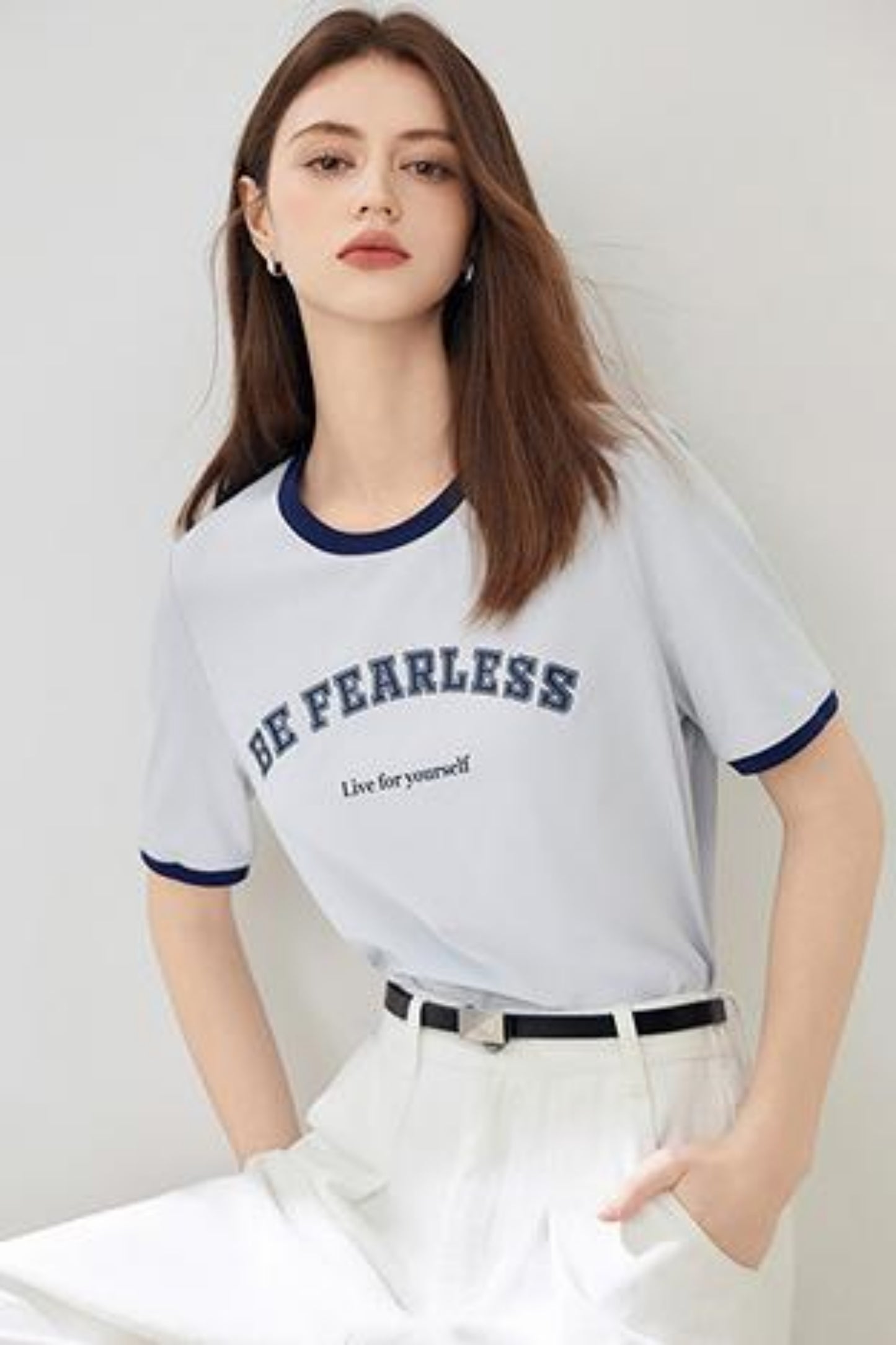 Modern Oversized Letter T-Shirt