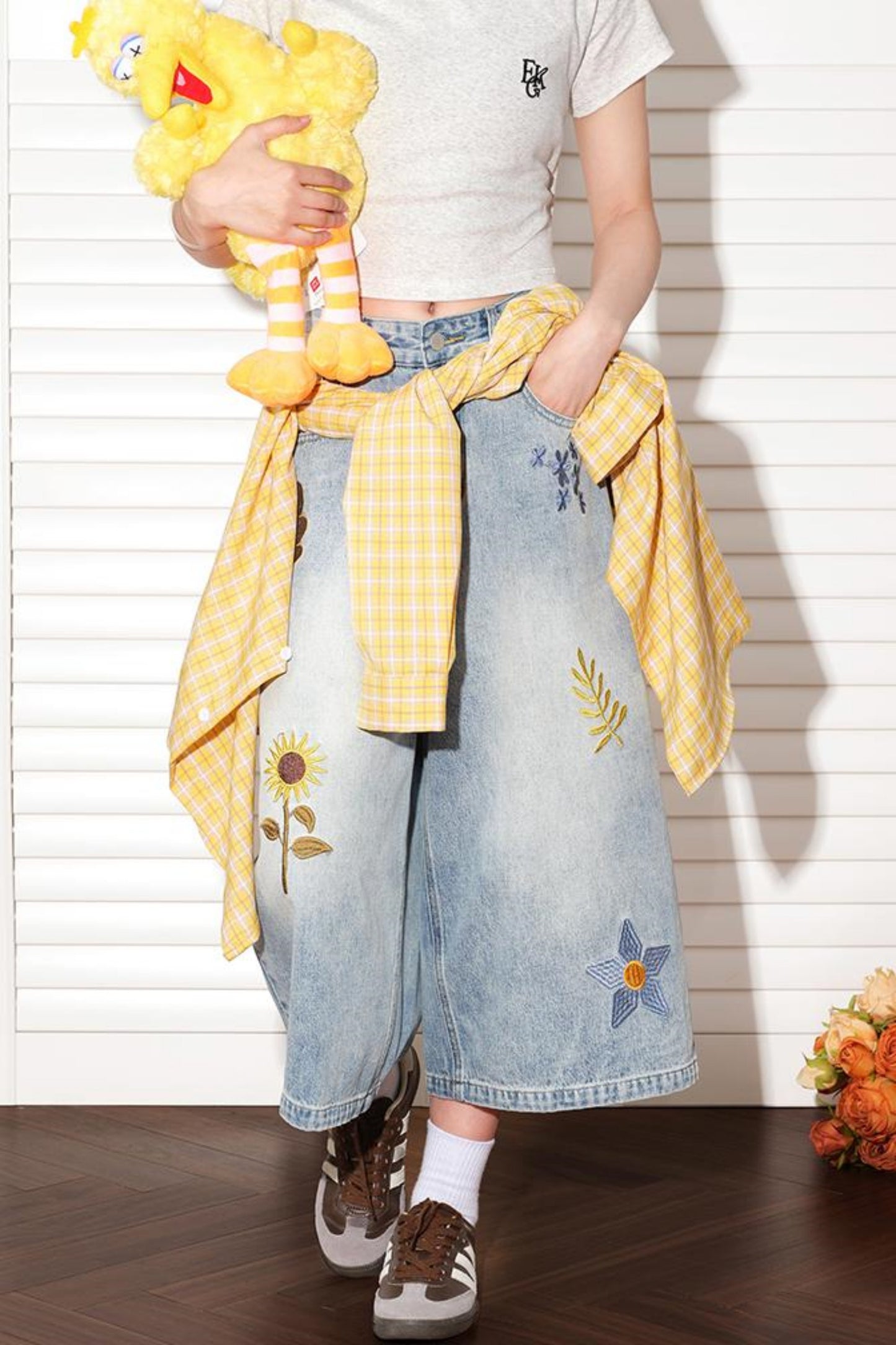 Sunflower Denim Shorts