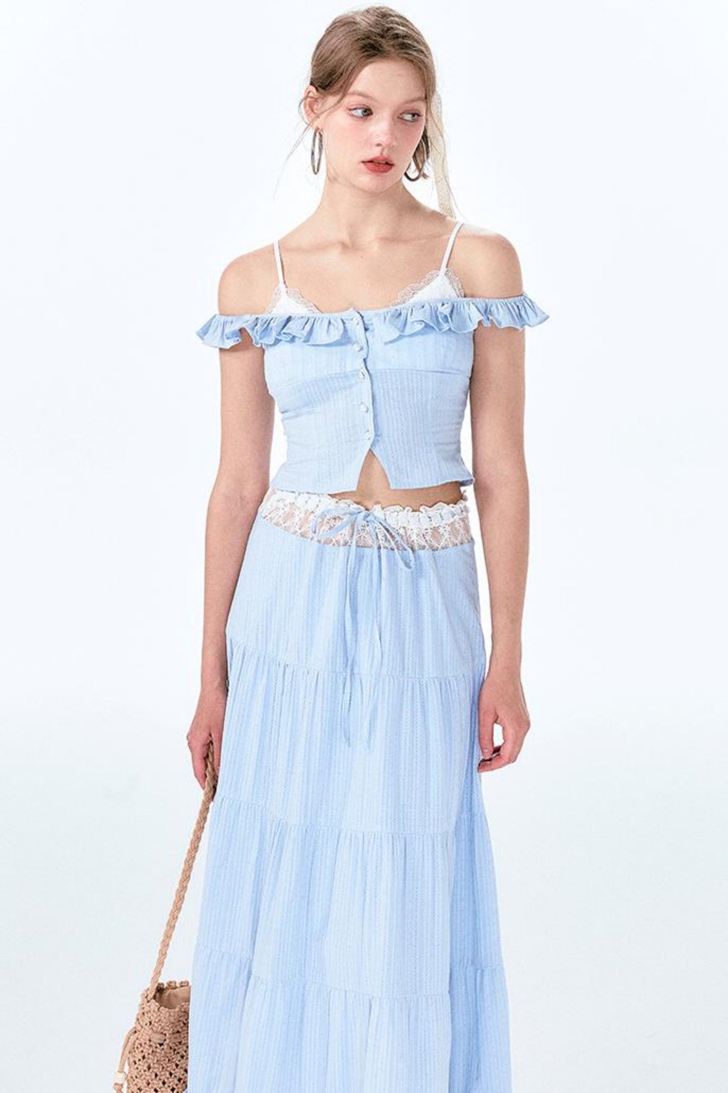 Lace Charm Camisole Set-Up