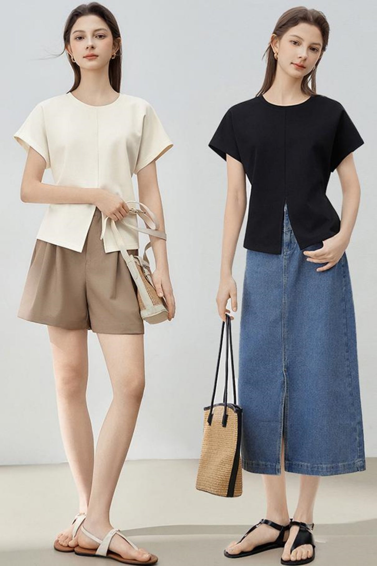 Chic Slim Cut Summer T-Shirt