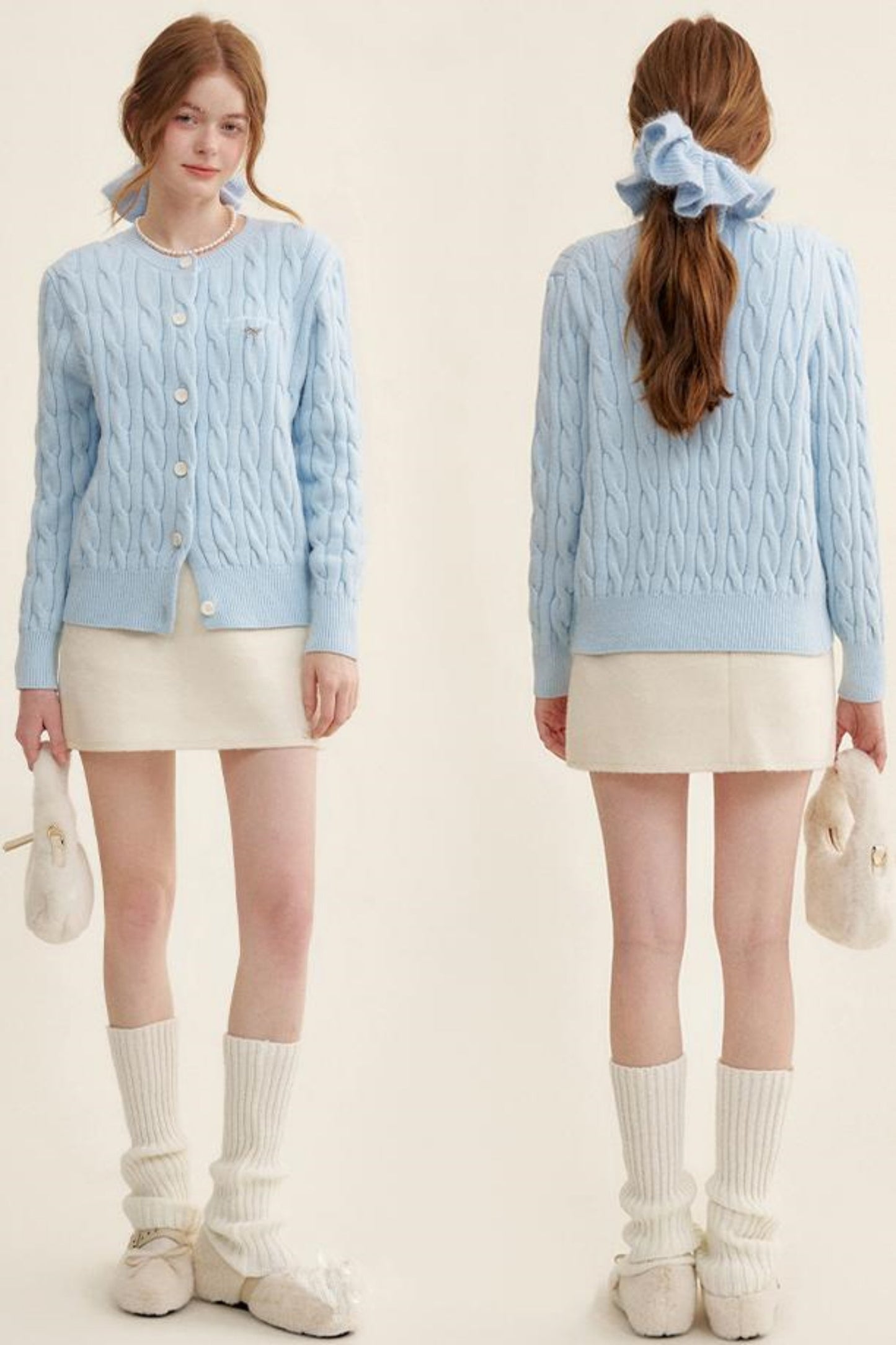 Twisted Knit Cardigan