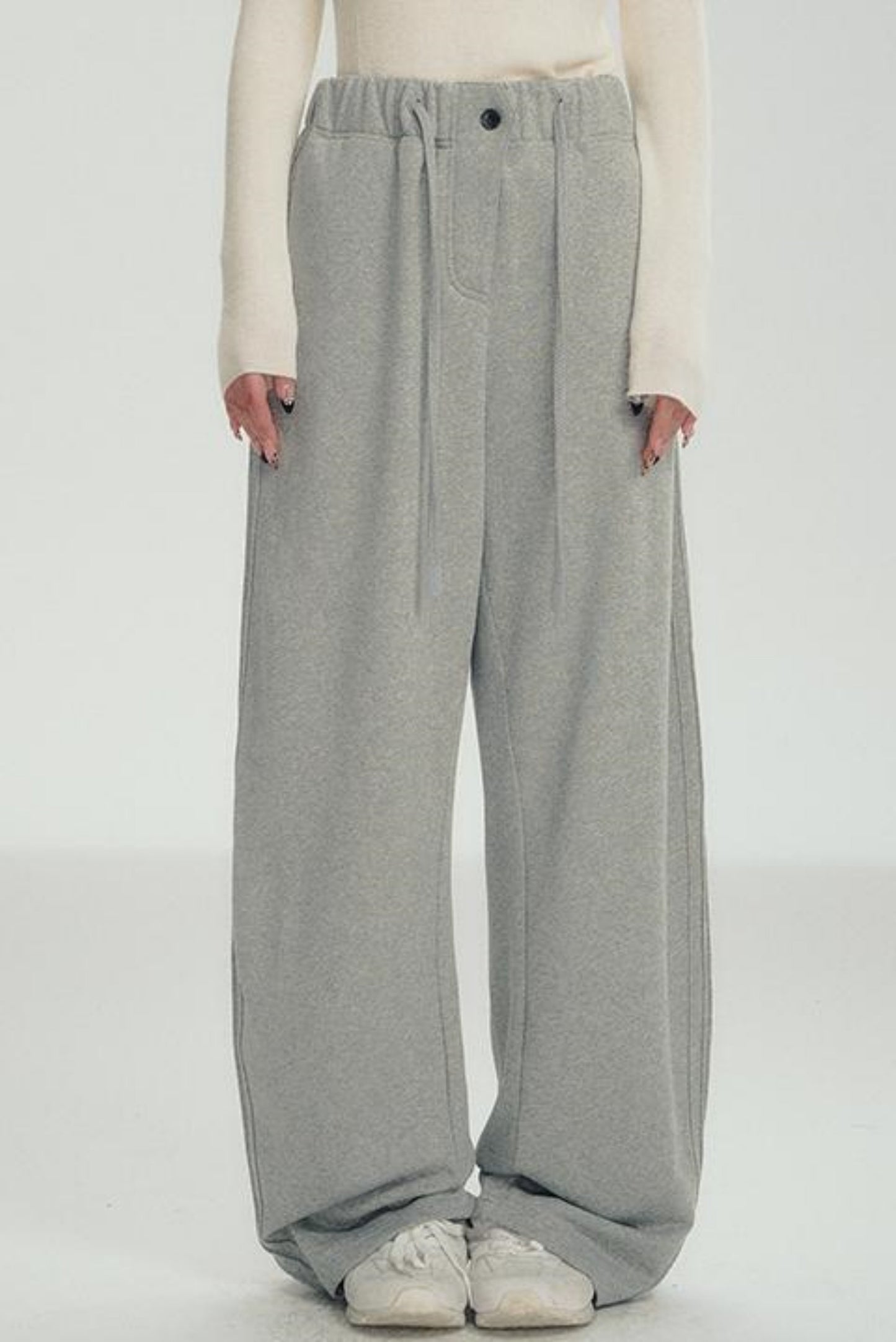 Fleece Luxe Wide-Leg Pants