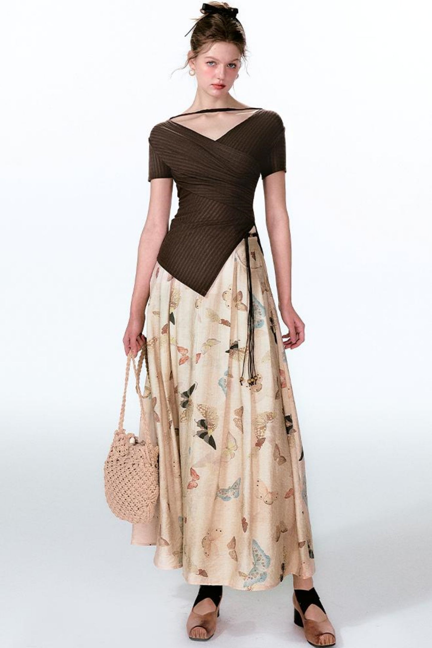 Pleat Bustier Set-Up