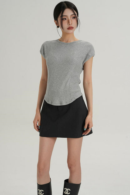 Slim Fit Round Neck Tee