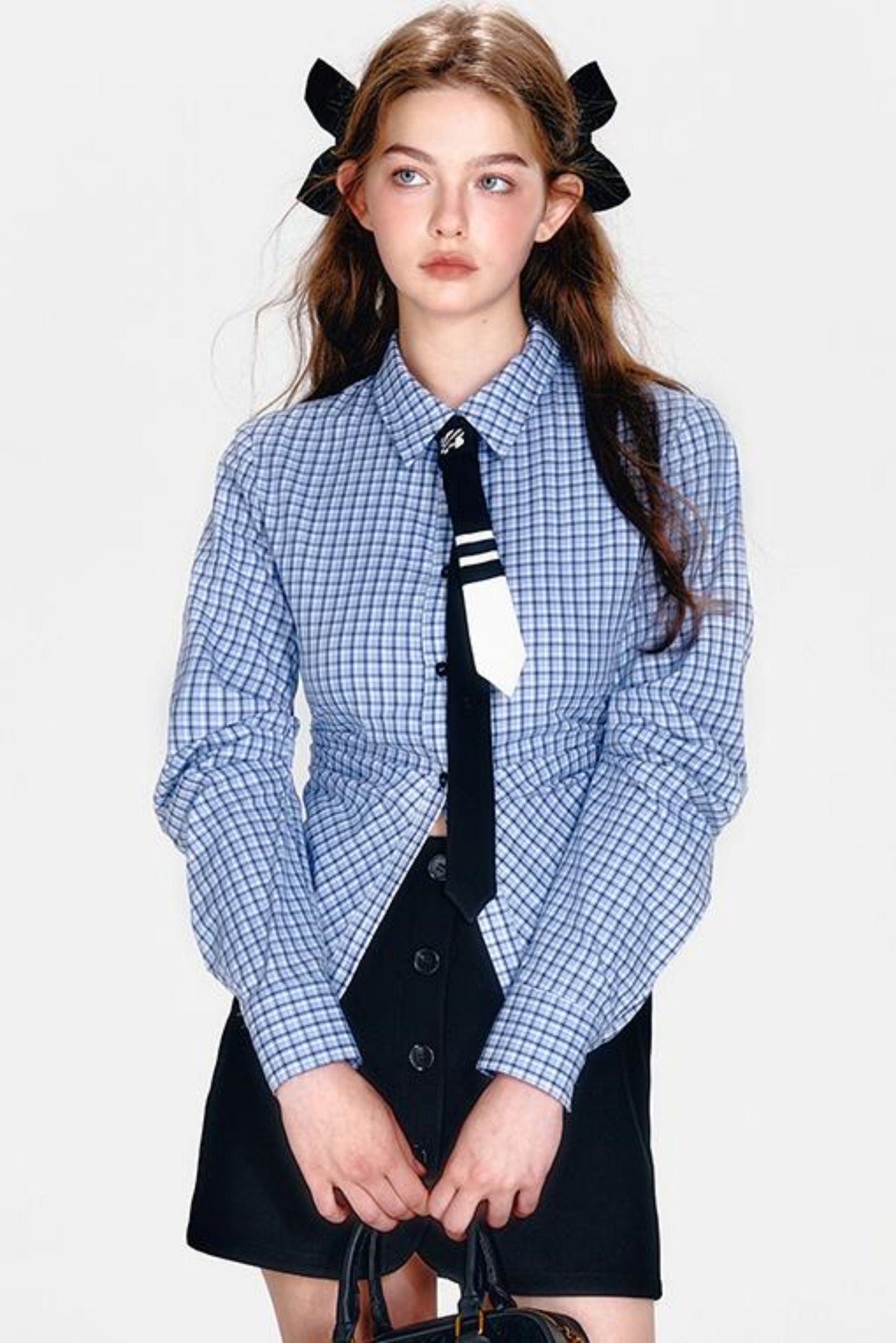 Vintage Plaid Skirt Set-Up