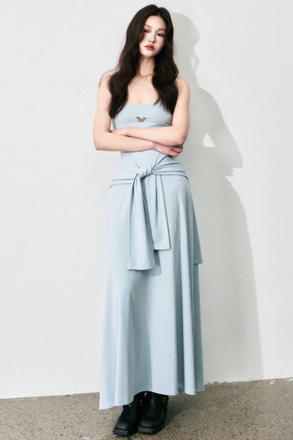 Chic Halter Maxi Dress