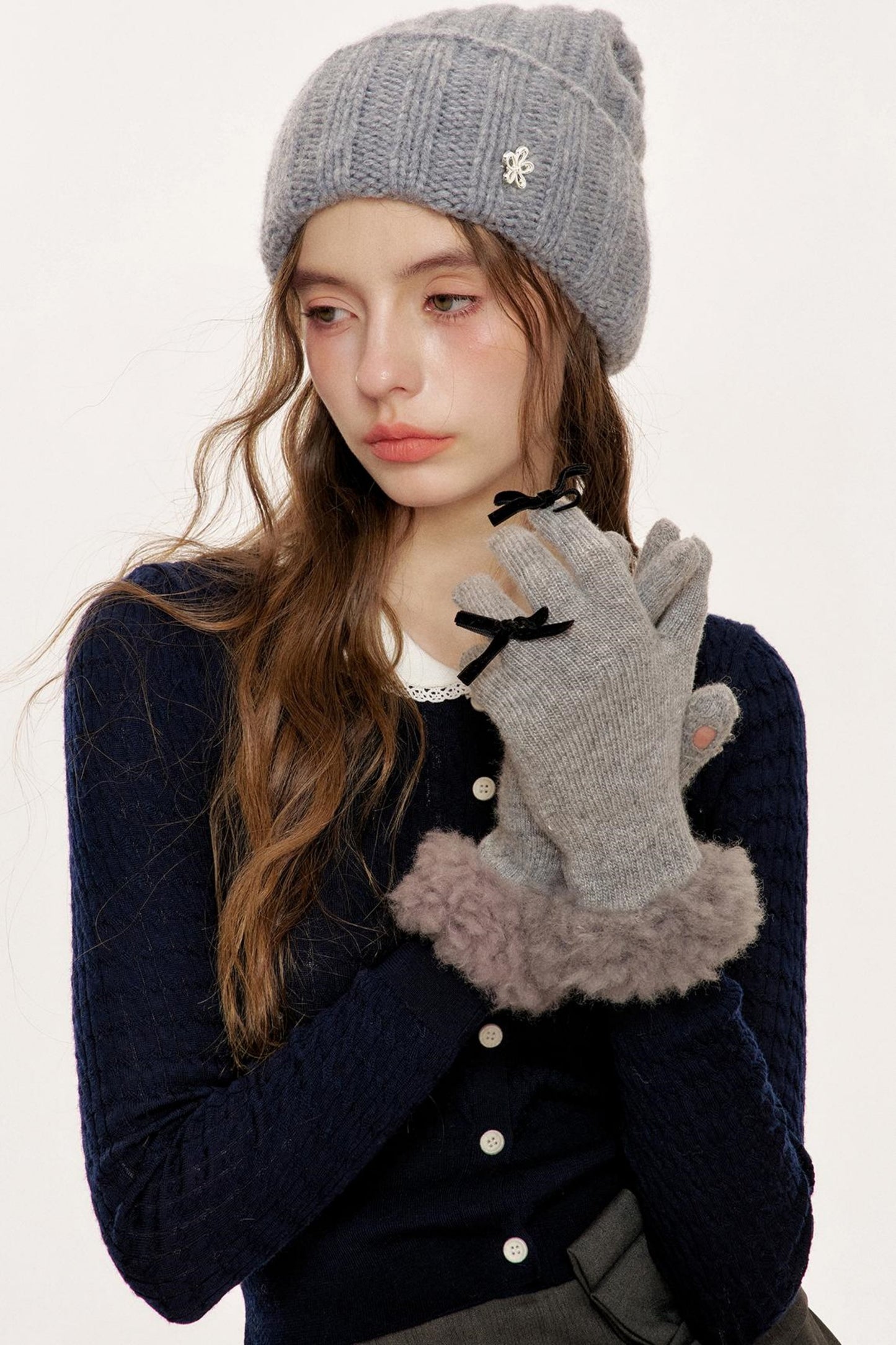 Floral Knit Cardigan