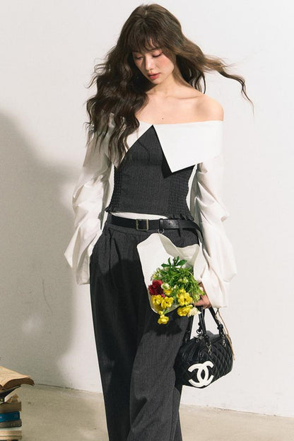 Collarbones & Curves Blouse Set-Up